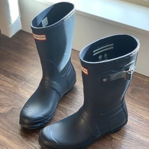 Navy Blue Hunter Rain Boots